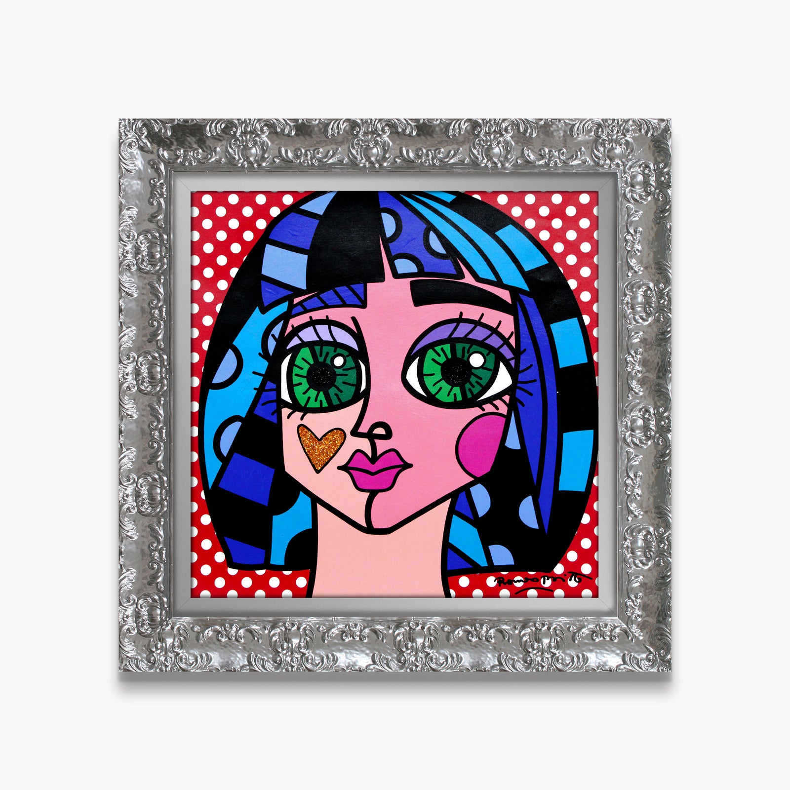 White Dots - Original Painting