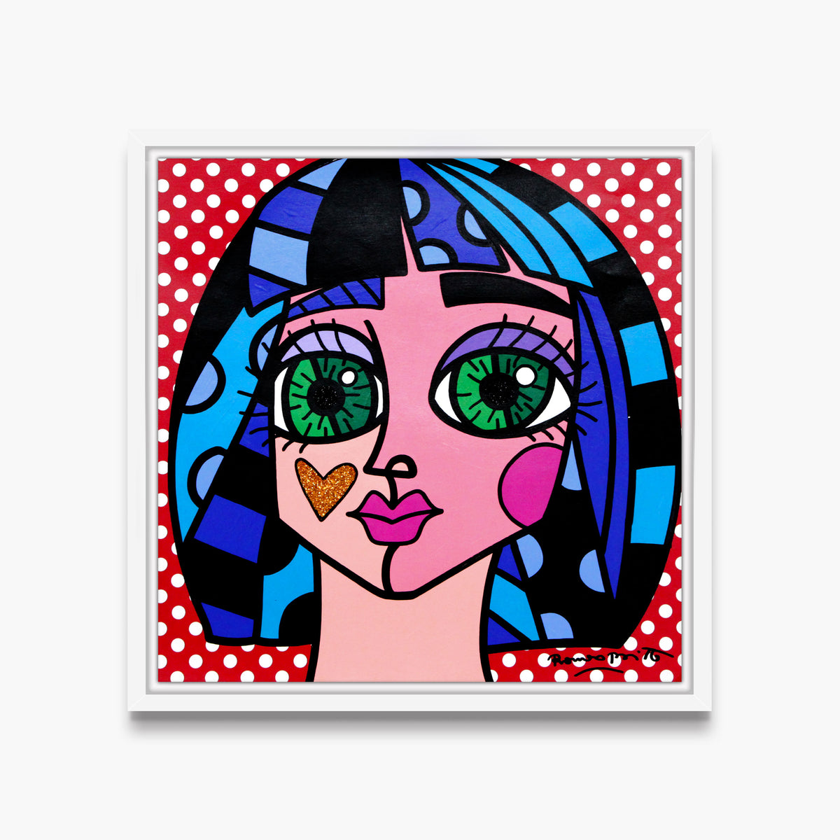 White Dots - Original Painting