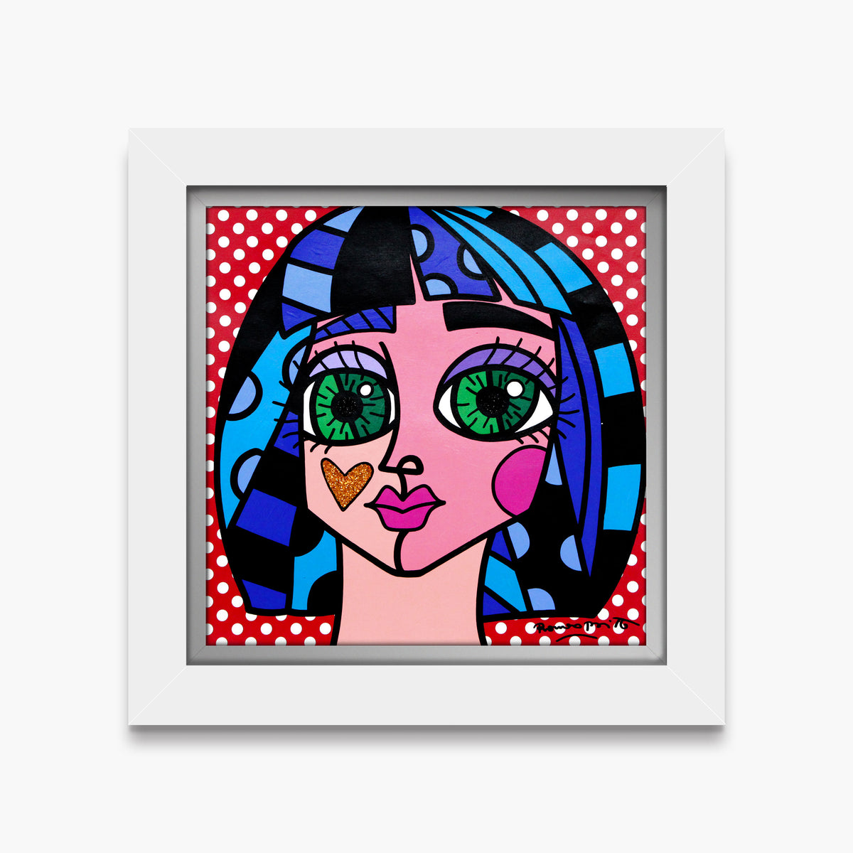 White Dots - Original Painting