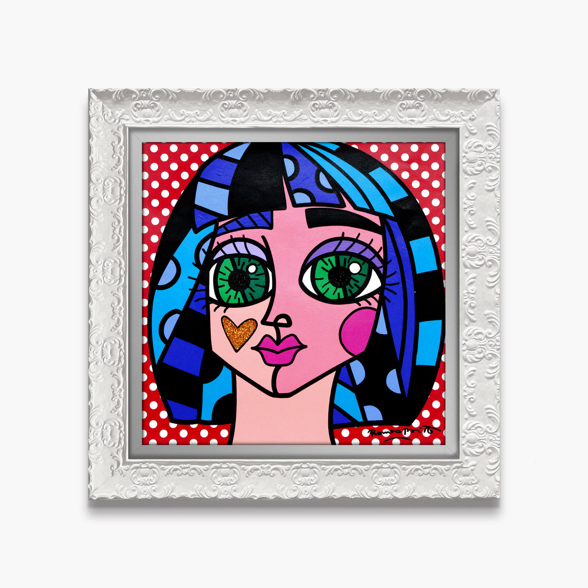 White Dots - Original Painting