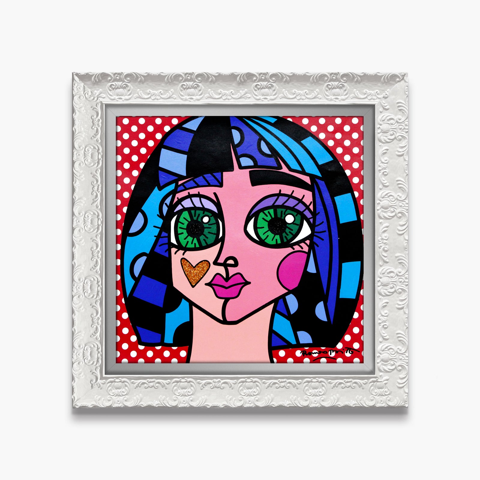 White Dots - Original Painting