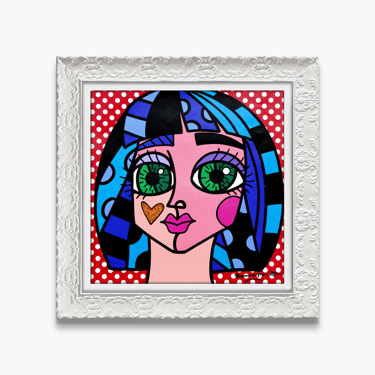 White Dots - Original Painting