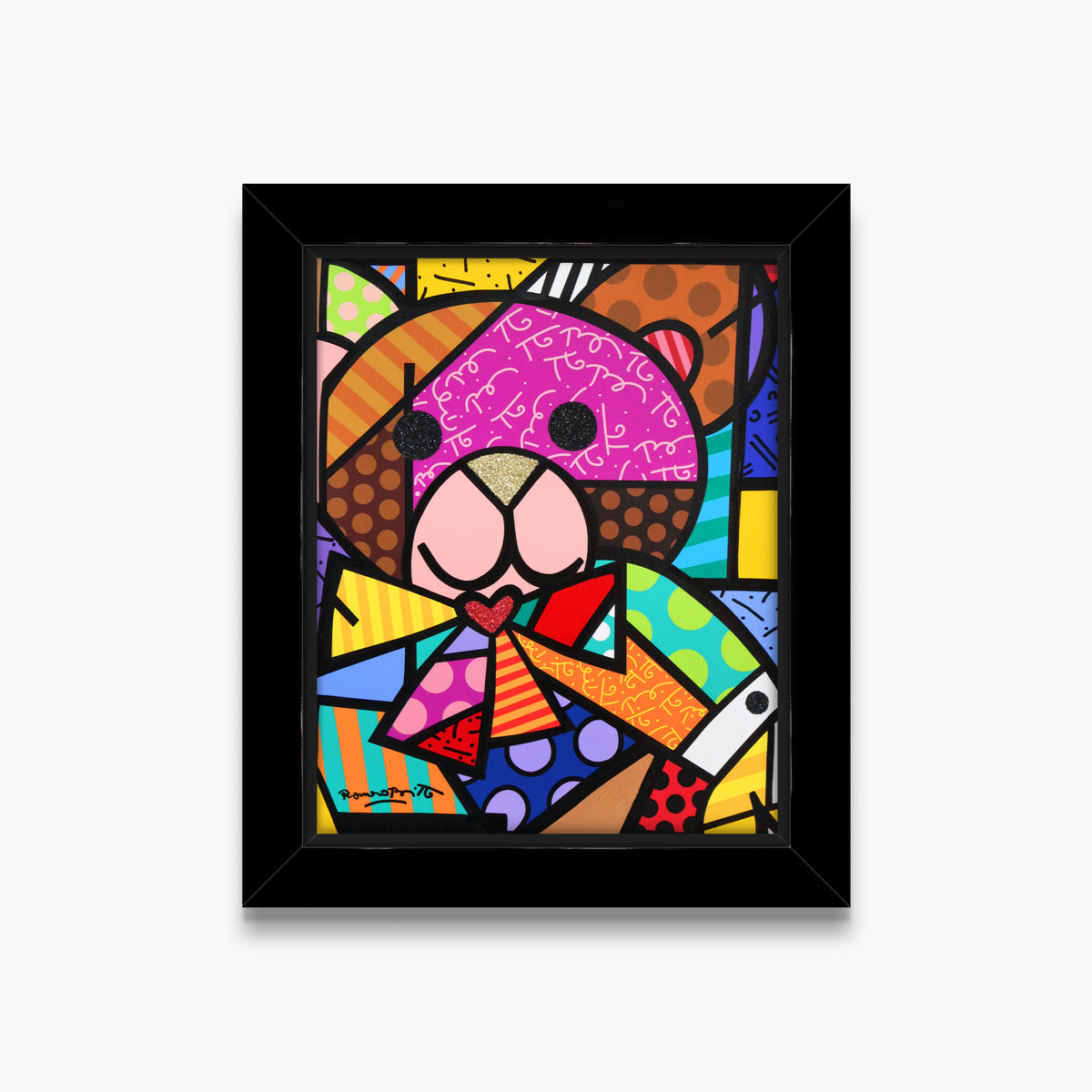 Teddy Bear - Mixed Media Original