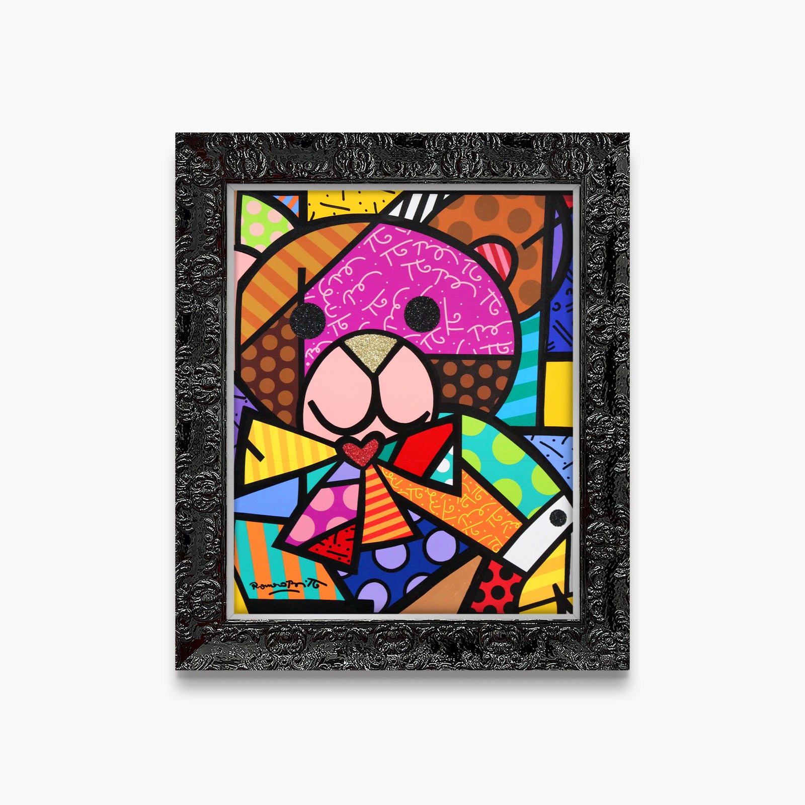 Teddy Bear - Mixed Media Original