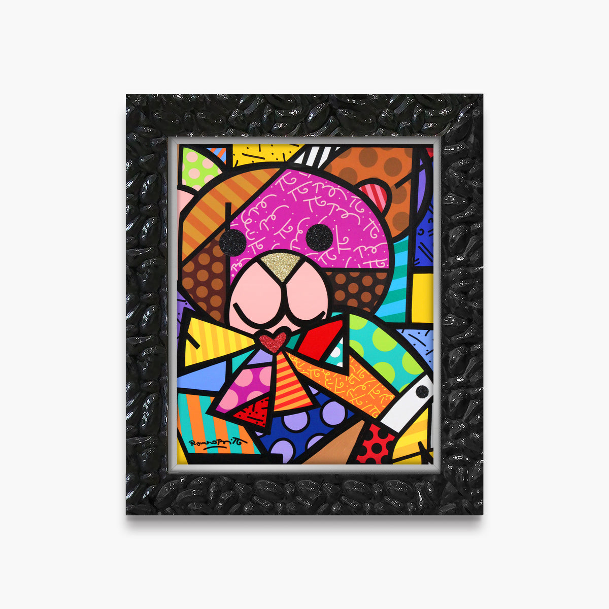 Teddy Bear - Mixed Media Original