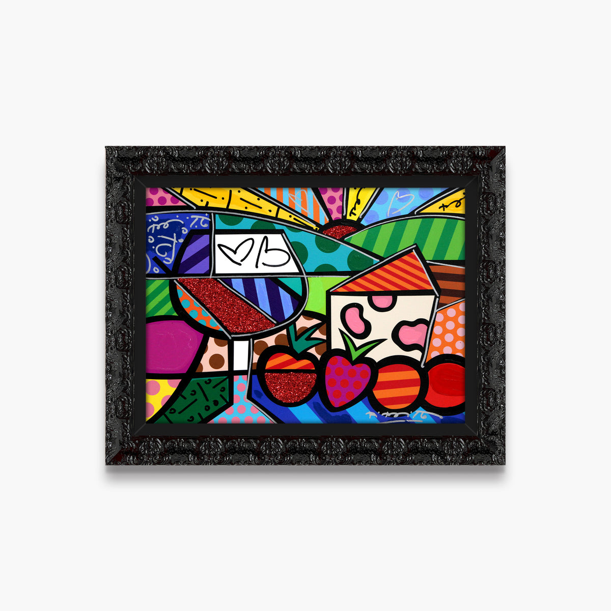 Swiss Cheese - Mixed Media Original