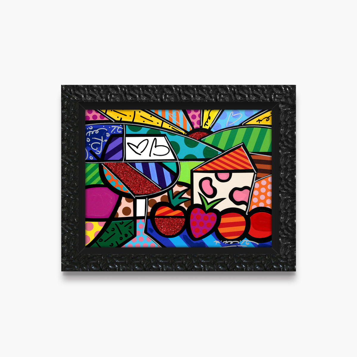 Swiss Cheese - Mixed Media Original