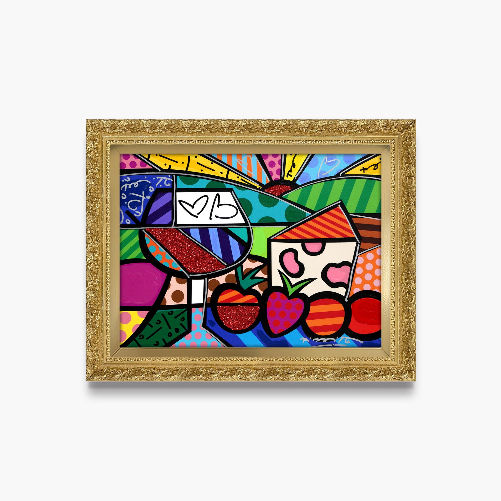 Swiss Cheese - Mixed Media Original