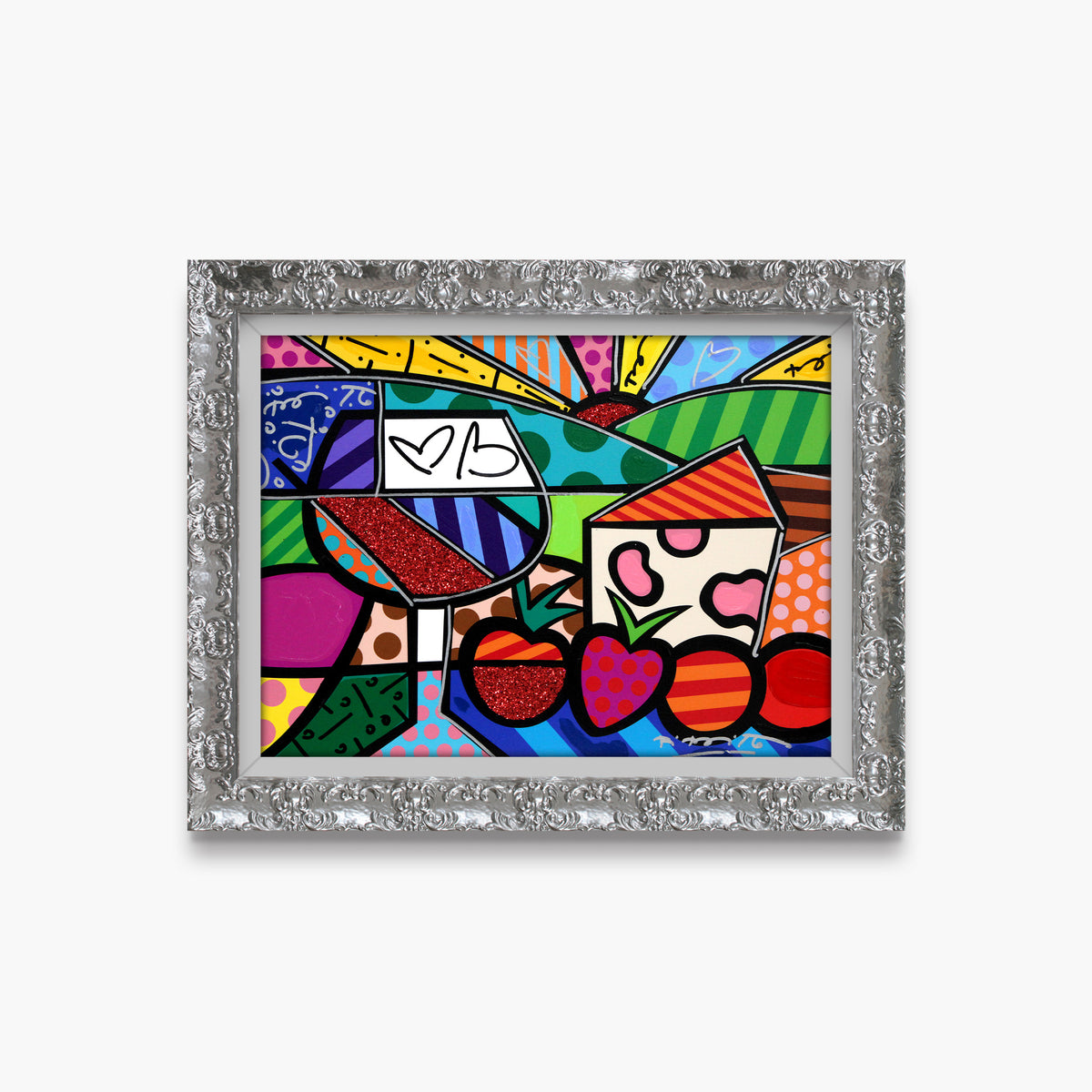 Swiss Cheese - Mixed Media Original