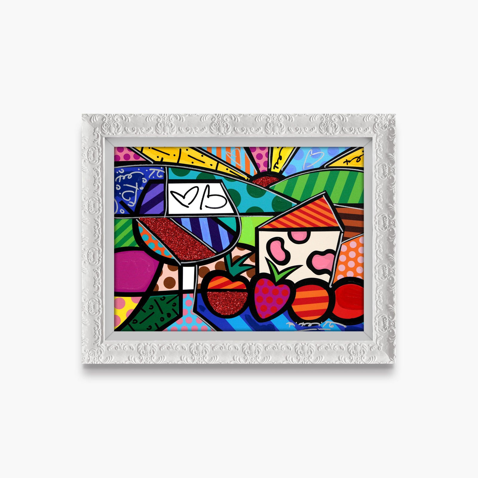 Swiss Cheese - Mixed Media Original