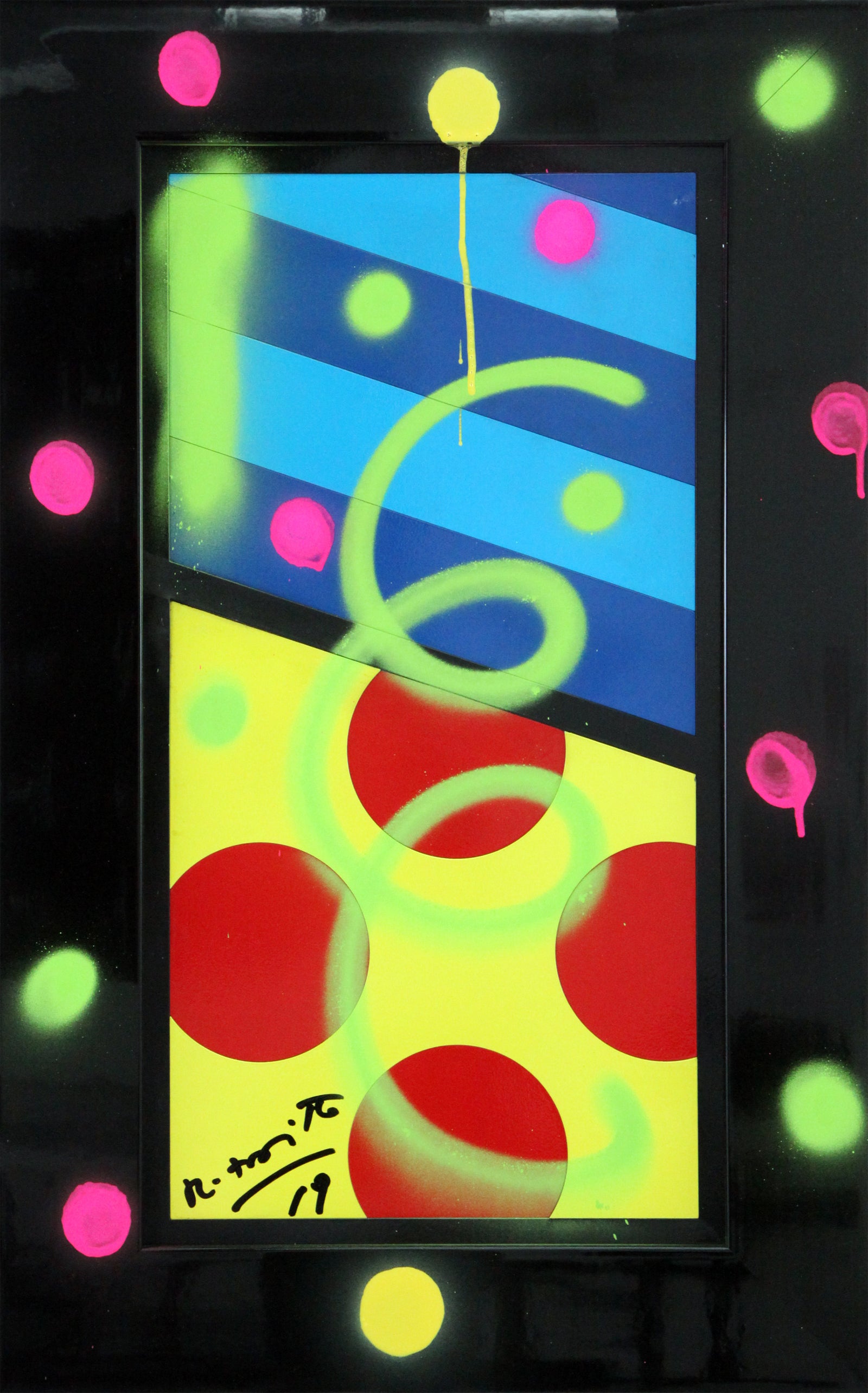 Party Time - Mixed Media Original