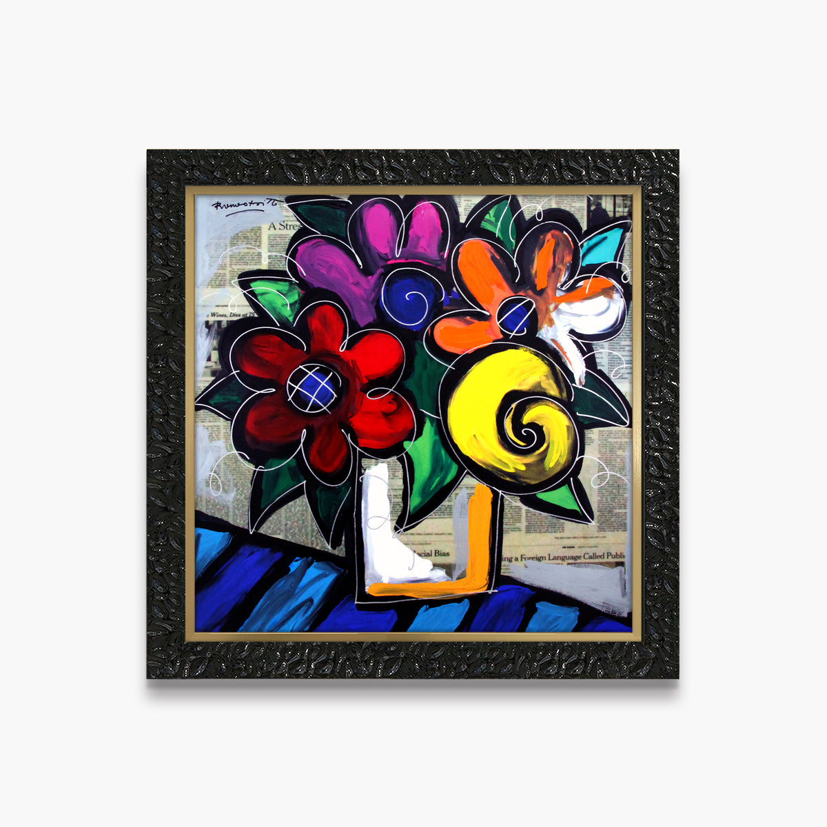 Lourdes Britto - Mixed Media Original