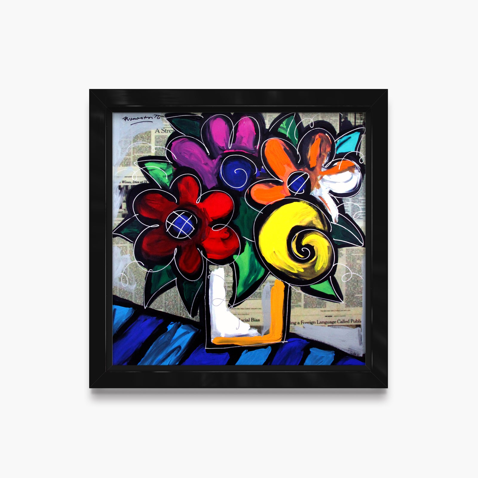 Lourdes Britto - Mixed Media Original