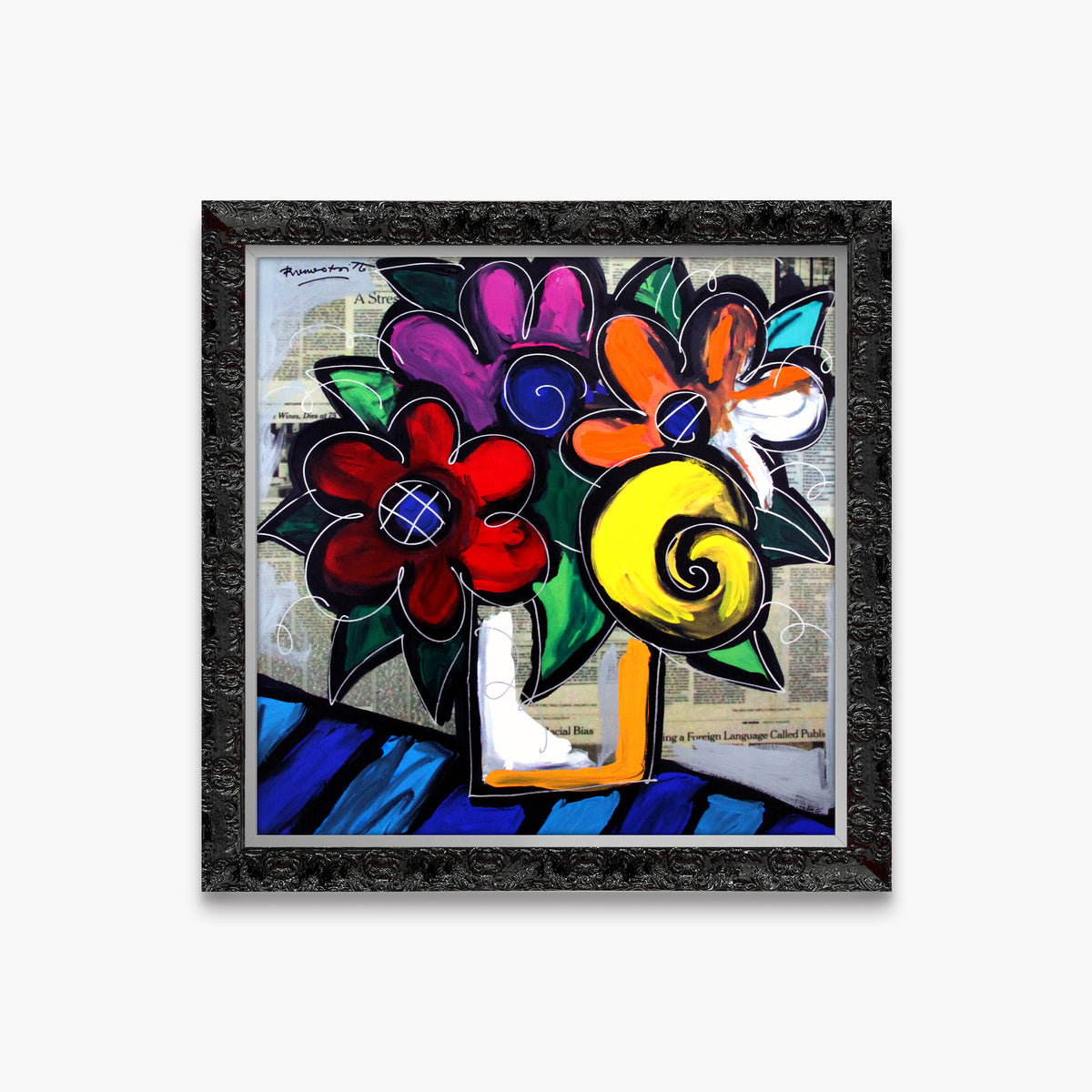 Lourdes Britto - Mixed Media Original
