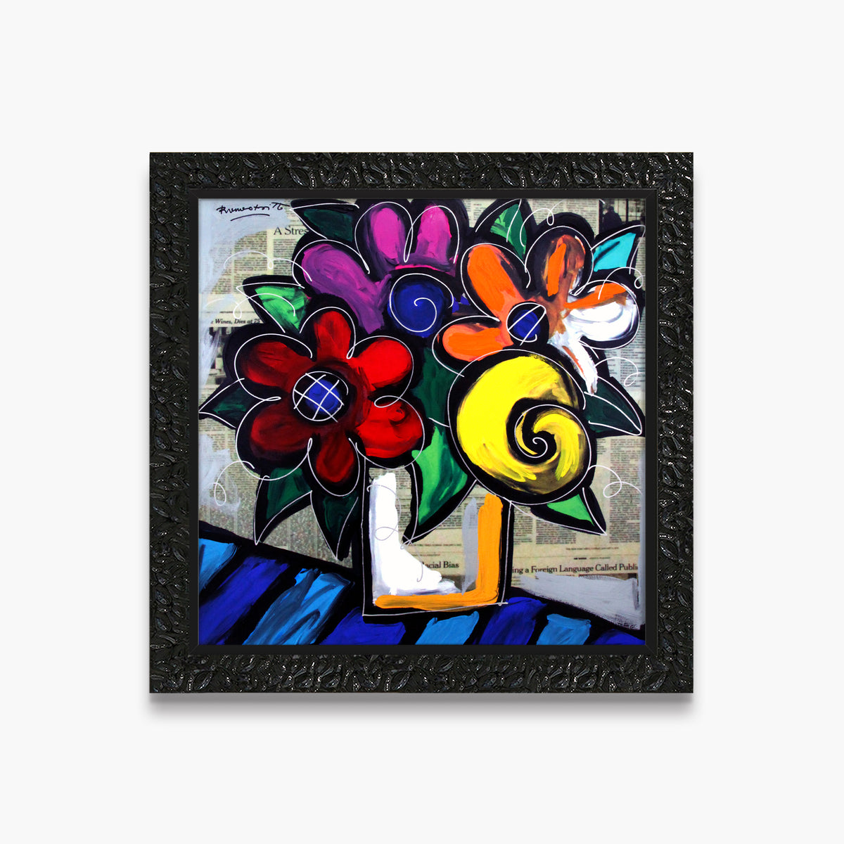 Lourdes Britto - Mixed Media Original