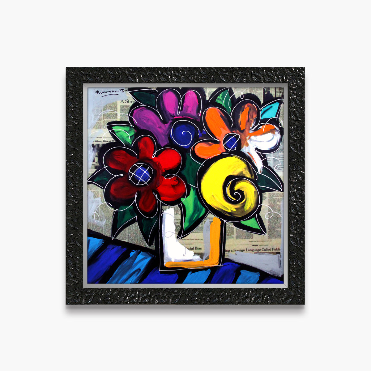 Lourdes Britto - Mixed Media Original