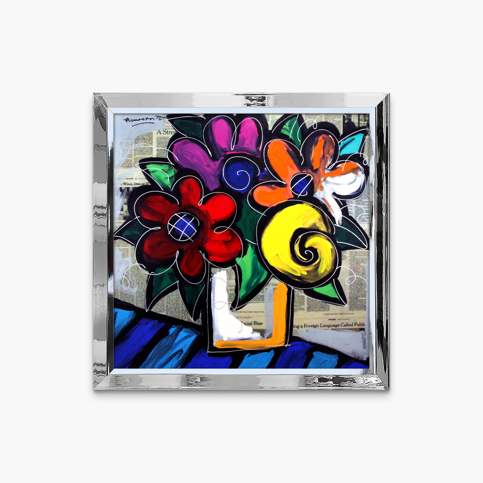 Lourdes Britto - Mixed Media Original
