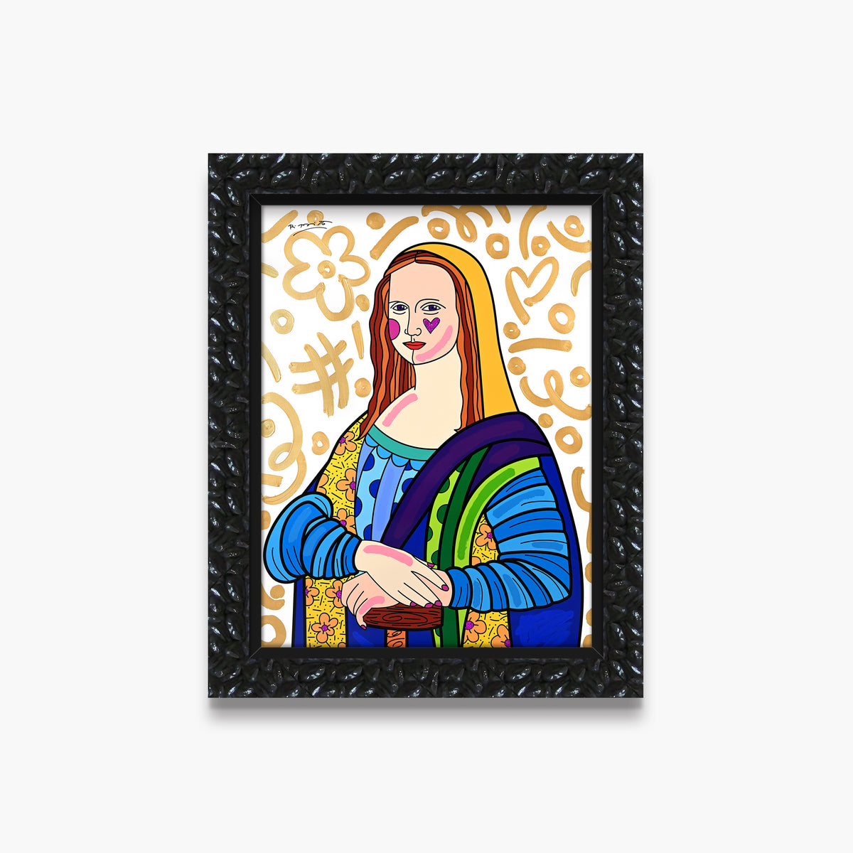 Mona Lisa - Mixed Media Original