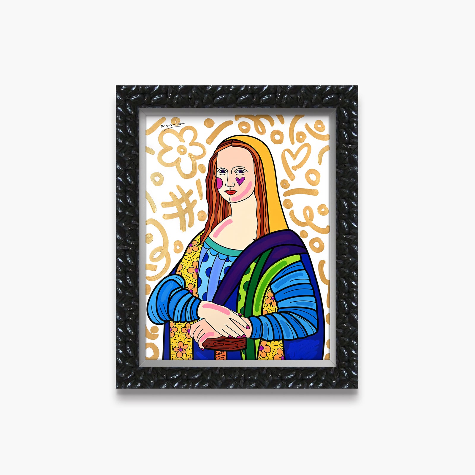 Mona Lisa - Mixed Media Original