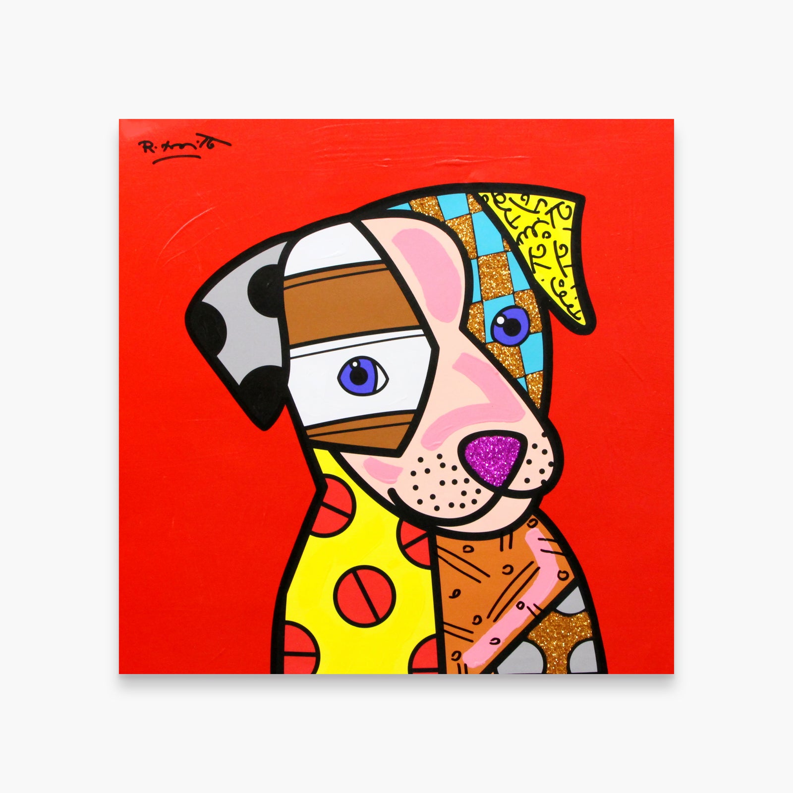 Andy - Mixed Media Original