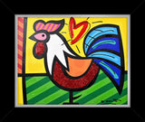 ROOSTER - Mixed Media Original