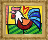 ROOSTER - Mixed Media Original