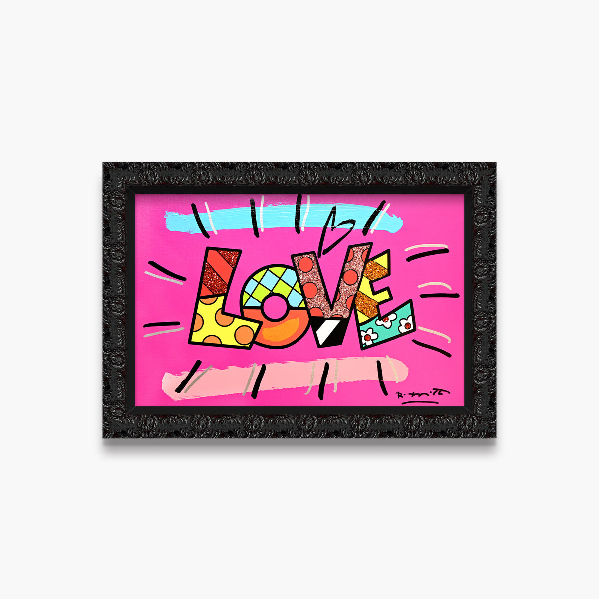 Love (Word) - Mixed Media Original