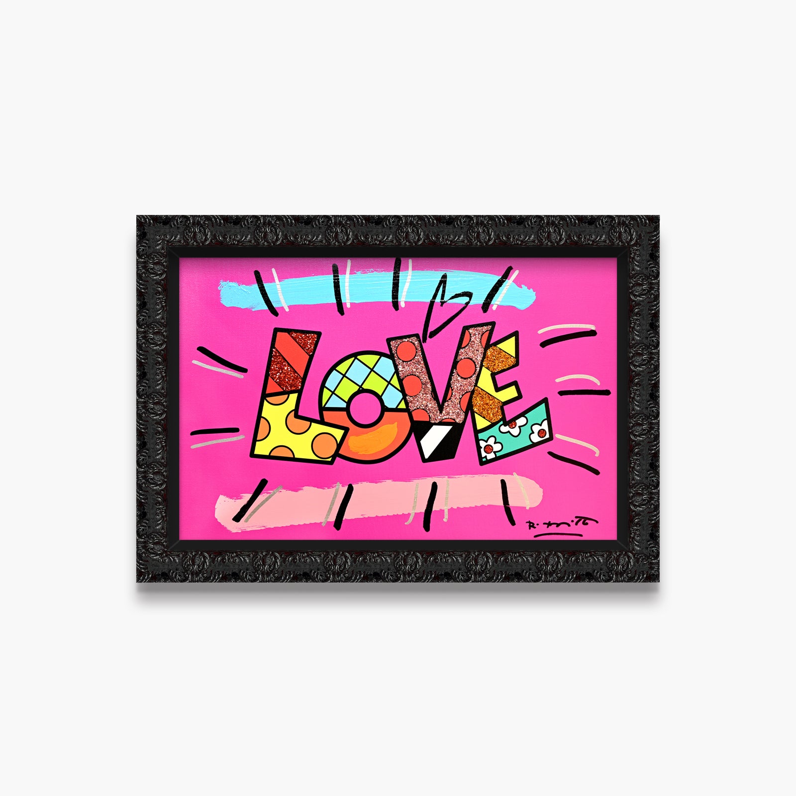 Love (Word) - Mixed Media Original