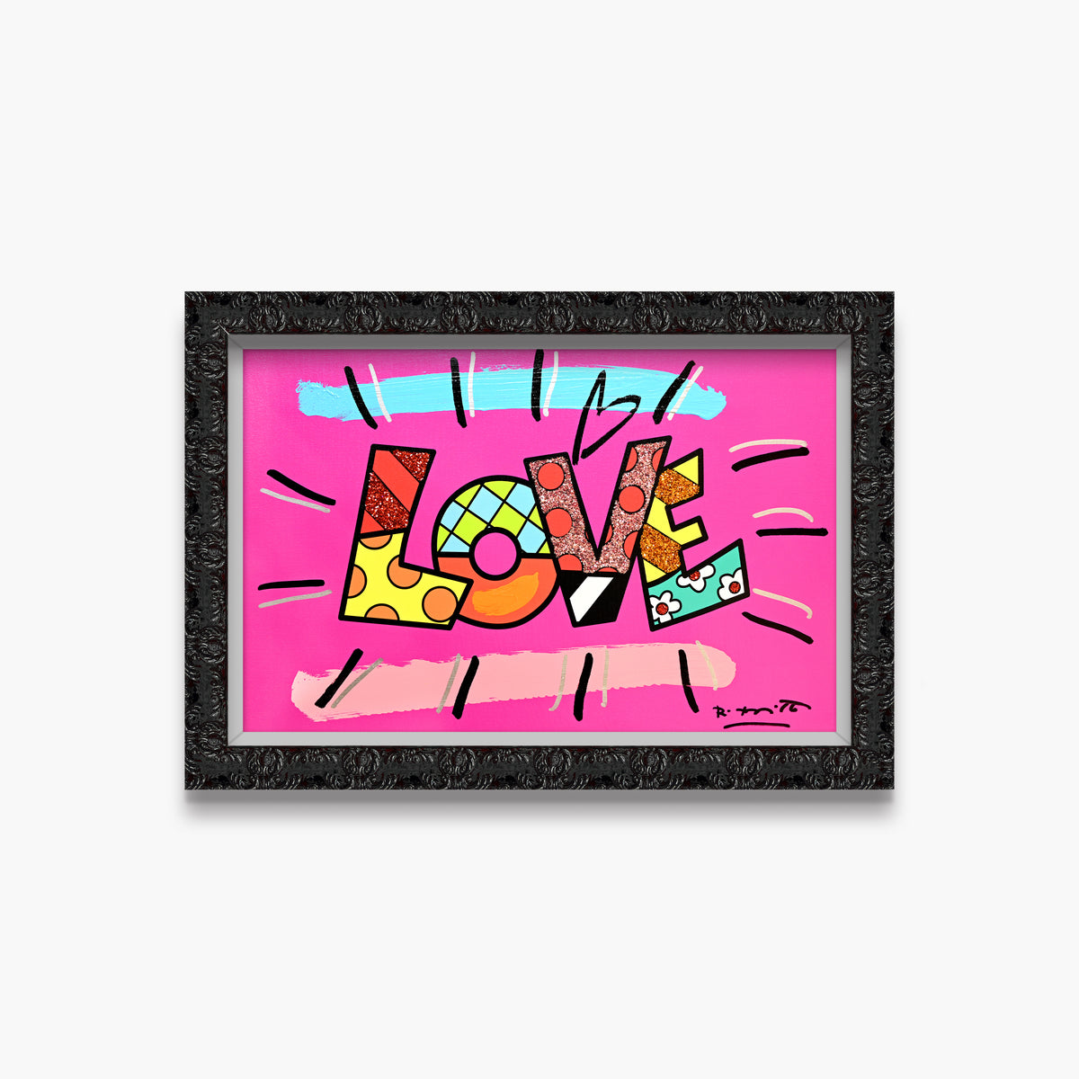 Love (Word) - Mixed Media Original