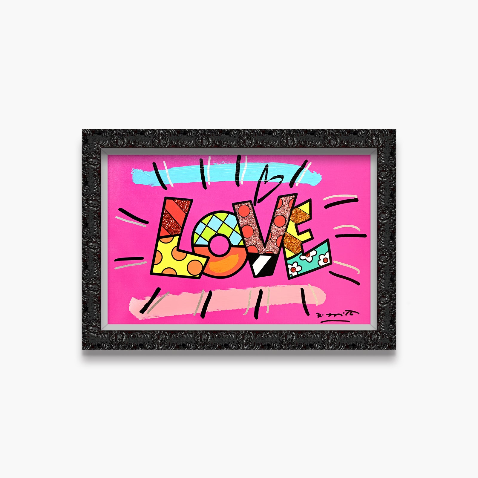 Love (Word) - Mixed Media Original