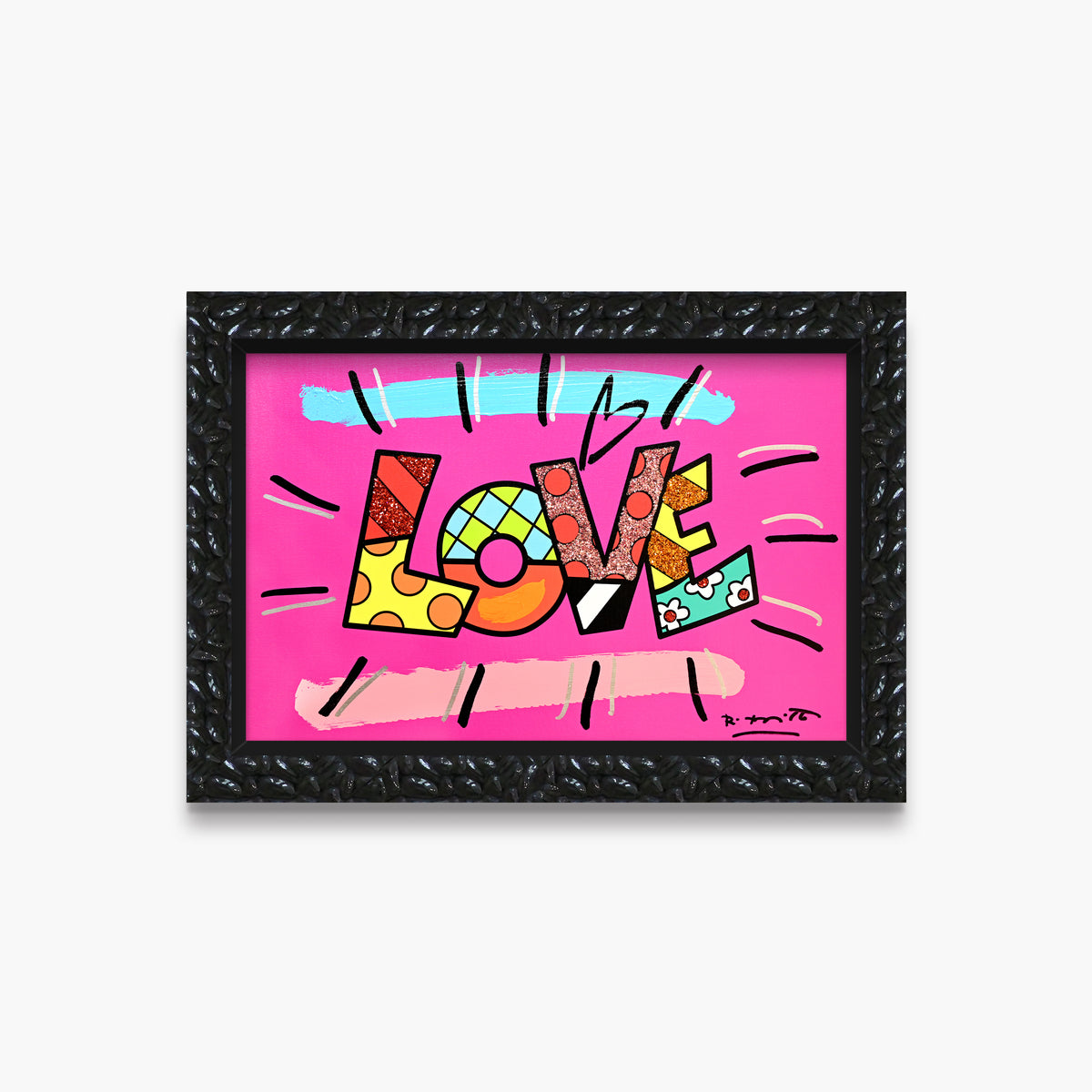 Love (Word) - Mixed Media Original