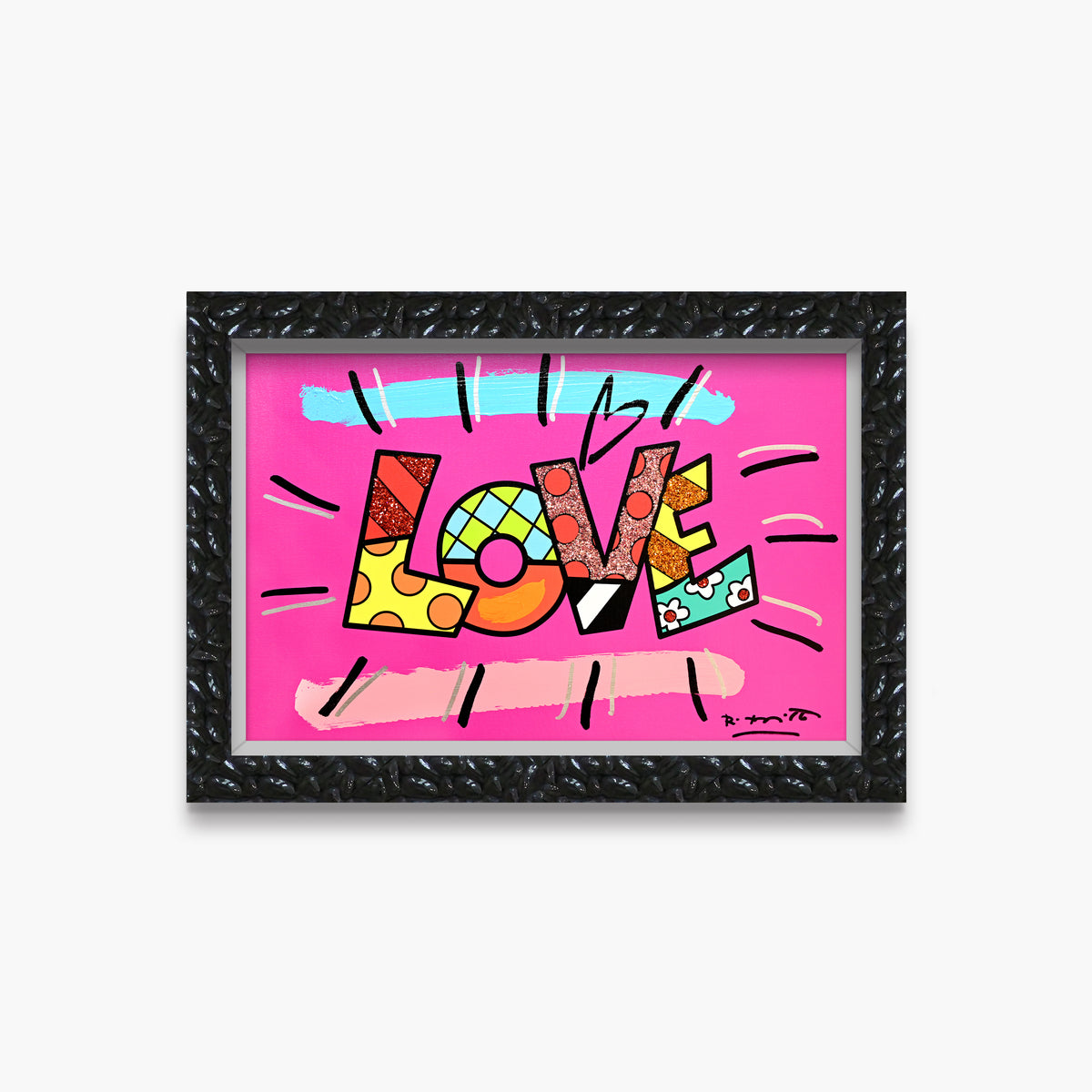 Love (Word) - Mixed Media Original