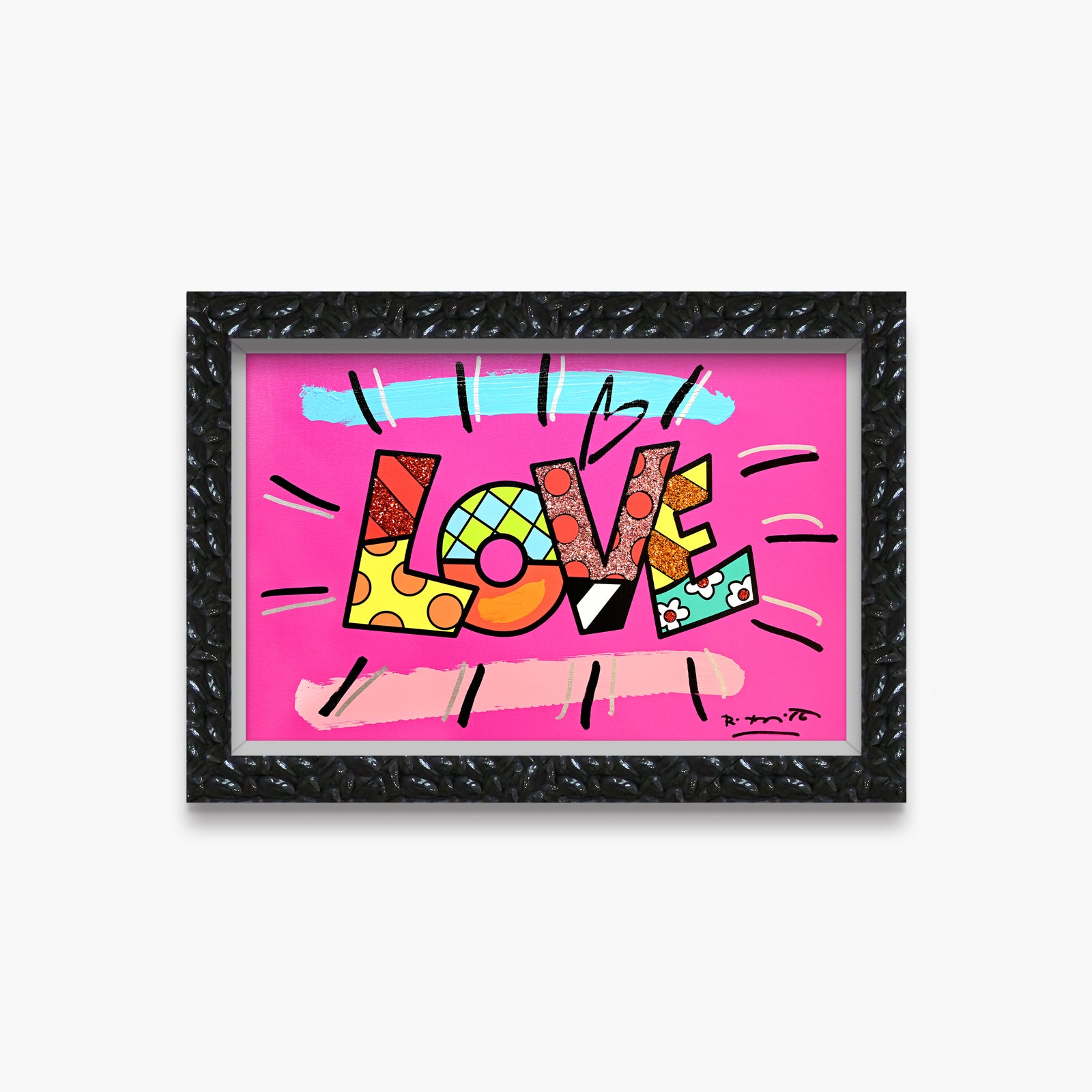 Love (Word) - Mixed Media Original