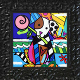 LOVELY DOG - Mixed Media Original