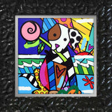 LOVELY DOG - Mixed Media Original