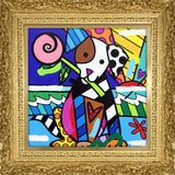 LOVELY DOG - Mixed Media Original