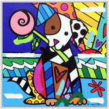 LOVELY DOG - Mixed Media Original