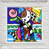 LOVELY DOG - Mixed Media Original
