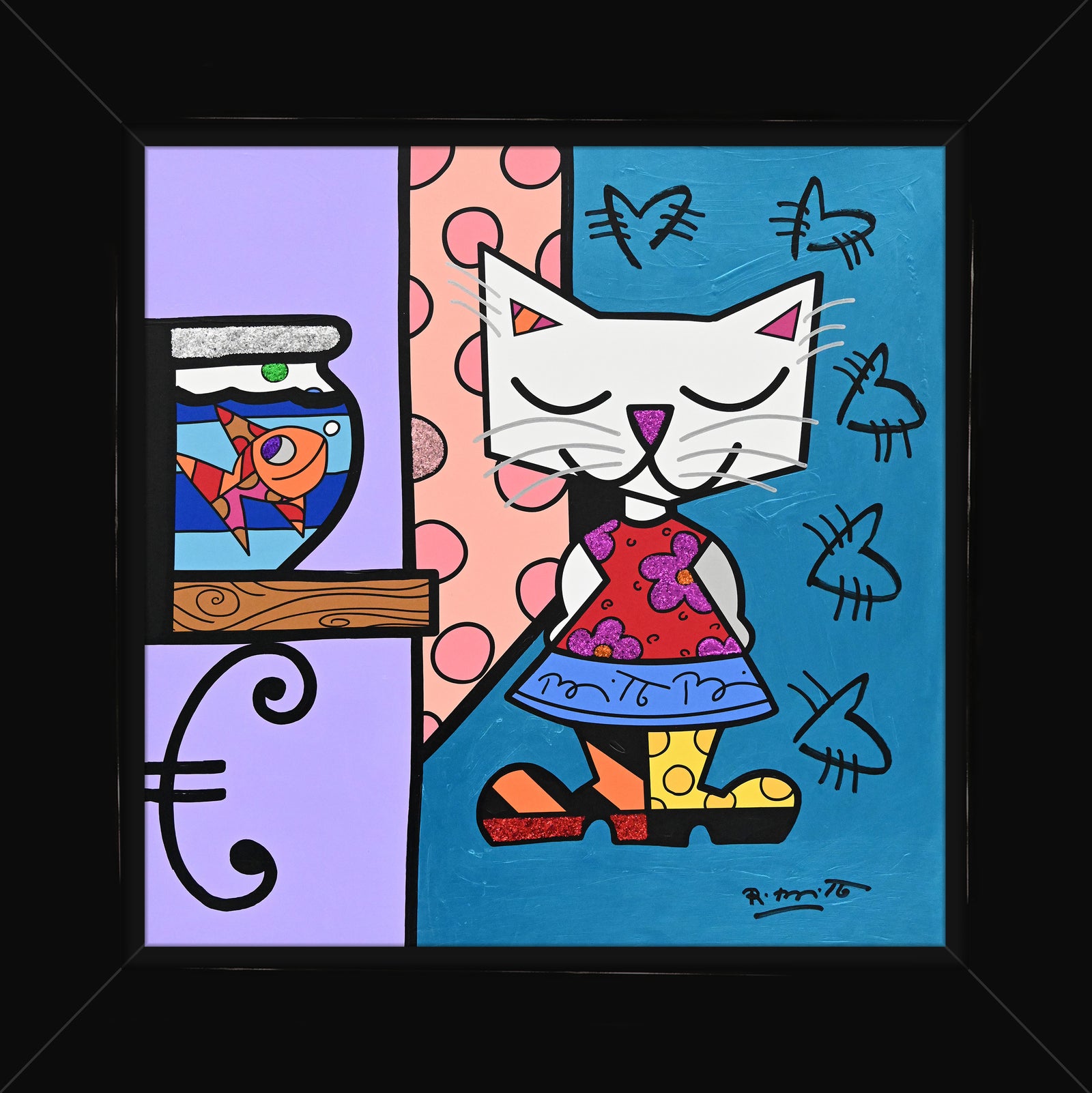 Good Friends - Mixed Media Original