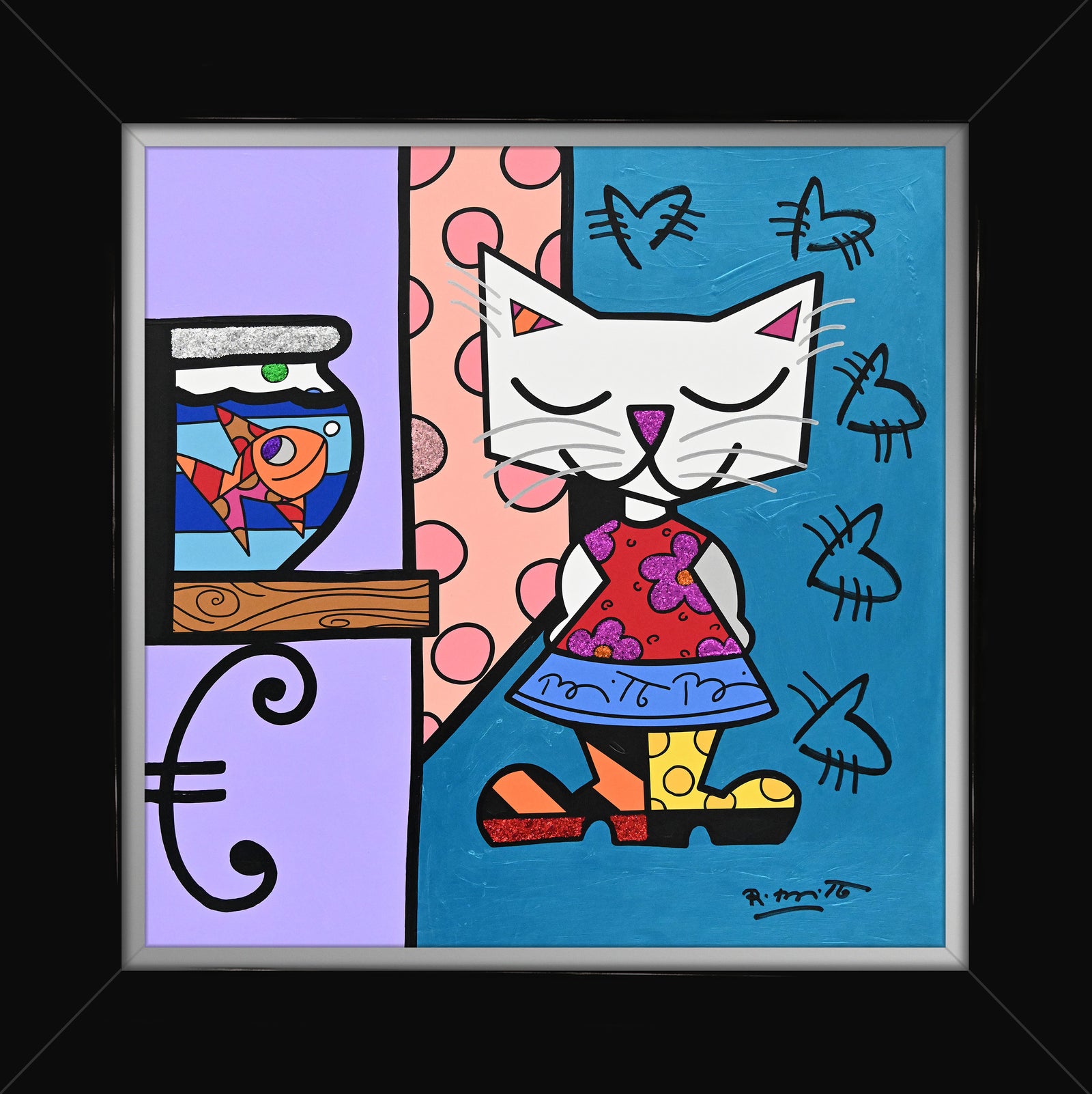 Good Friends - Mixed Media Original