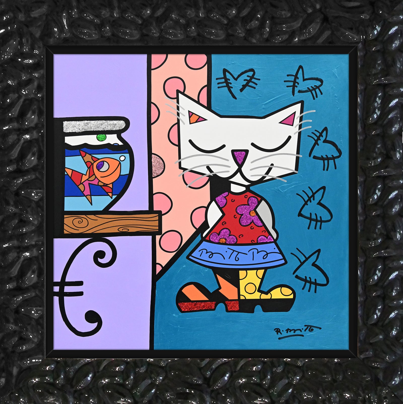 Good Friends - Mixed Media Original