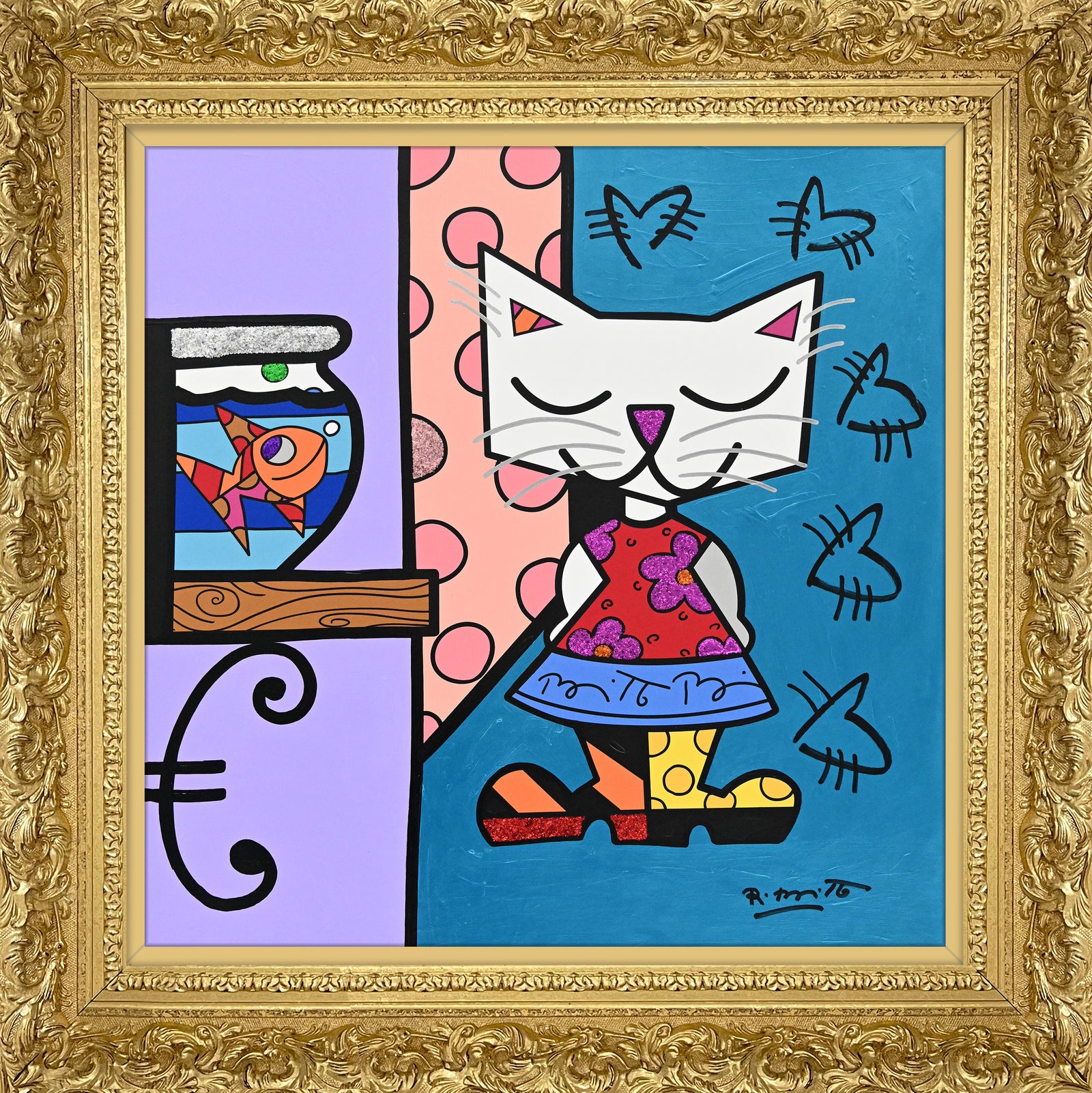 Good Friends - Mixed Media Original