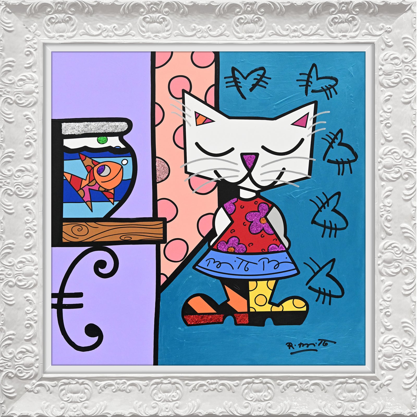 Good Friends - Mixed Media Original