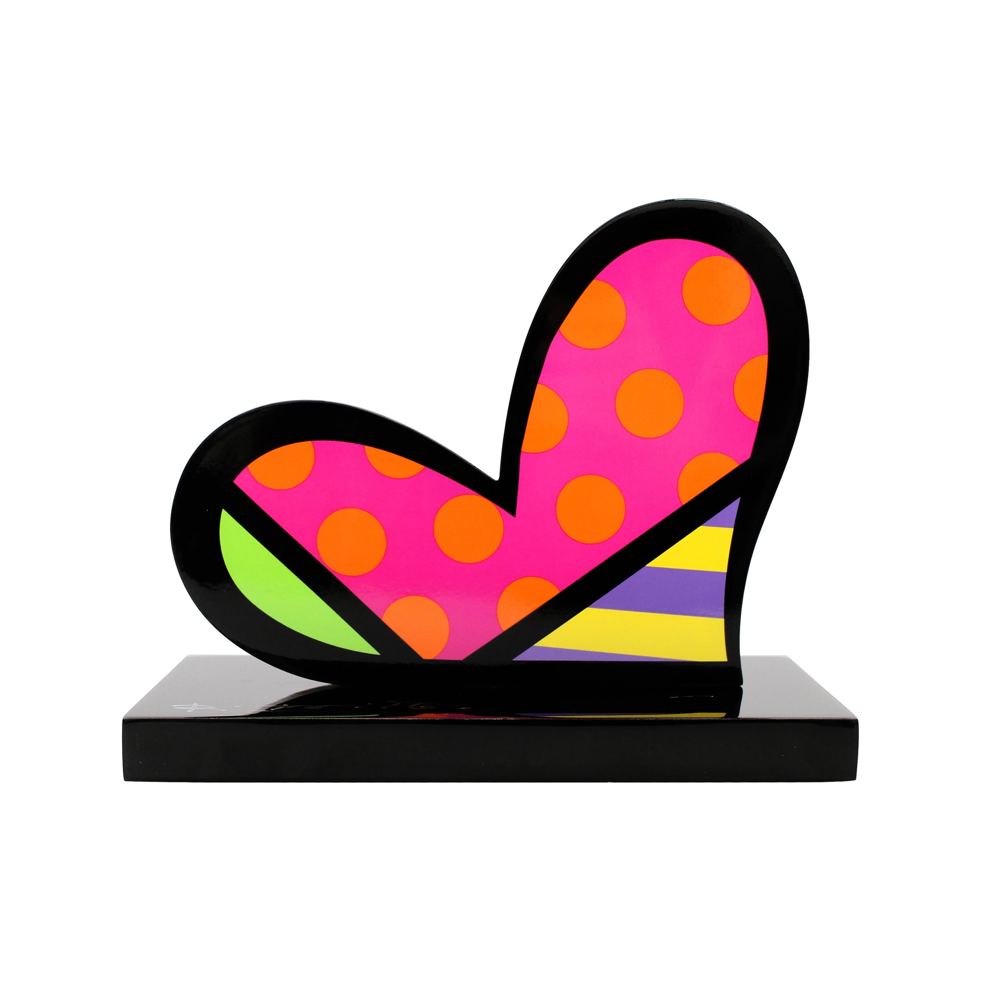 For You (Black Base) Fine Art Sculpture – Limited Edition Hand