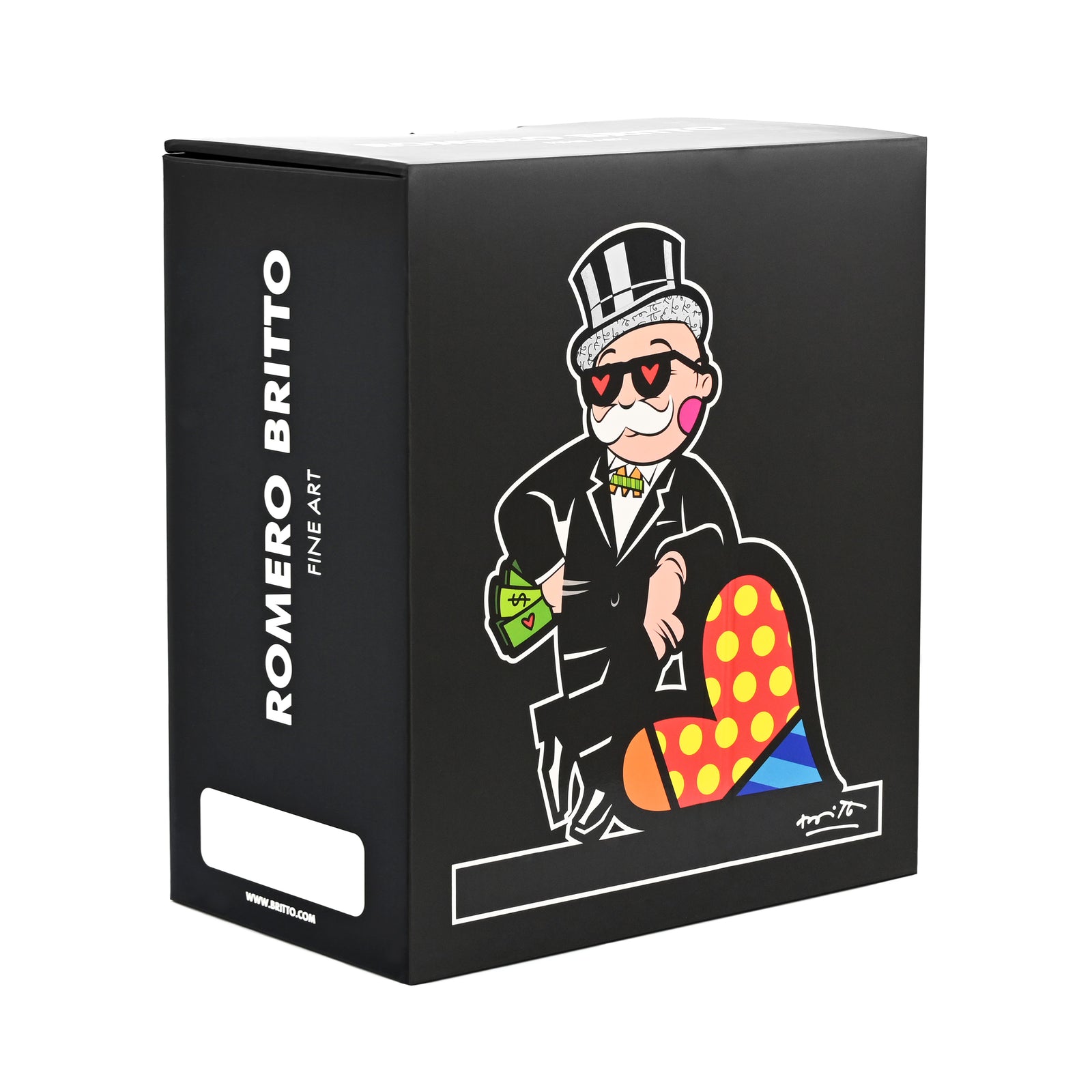 Mr. Monopoly (Black Base) - Limited Edition Sculpture