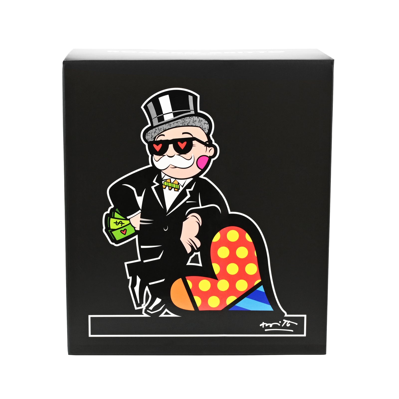 Mr. Monopoly (Black Base) - Limited Edition Sculpture