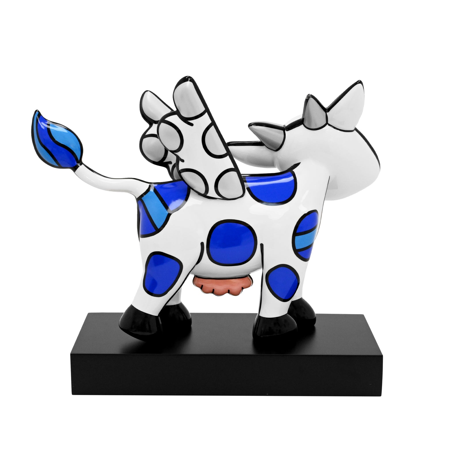 Flying Cow Large - Britto Fine Porcelain Collectible