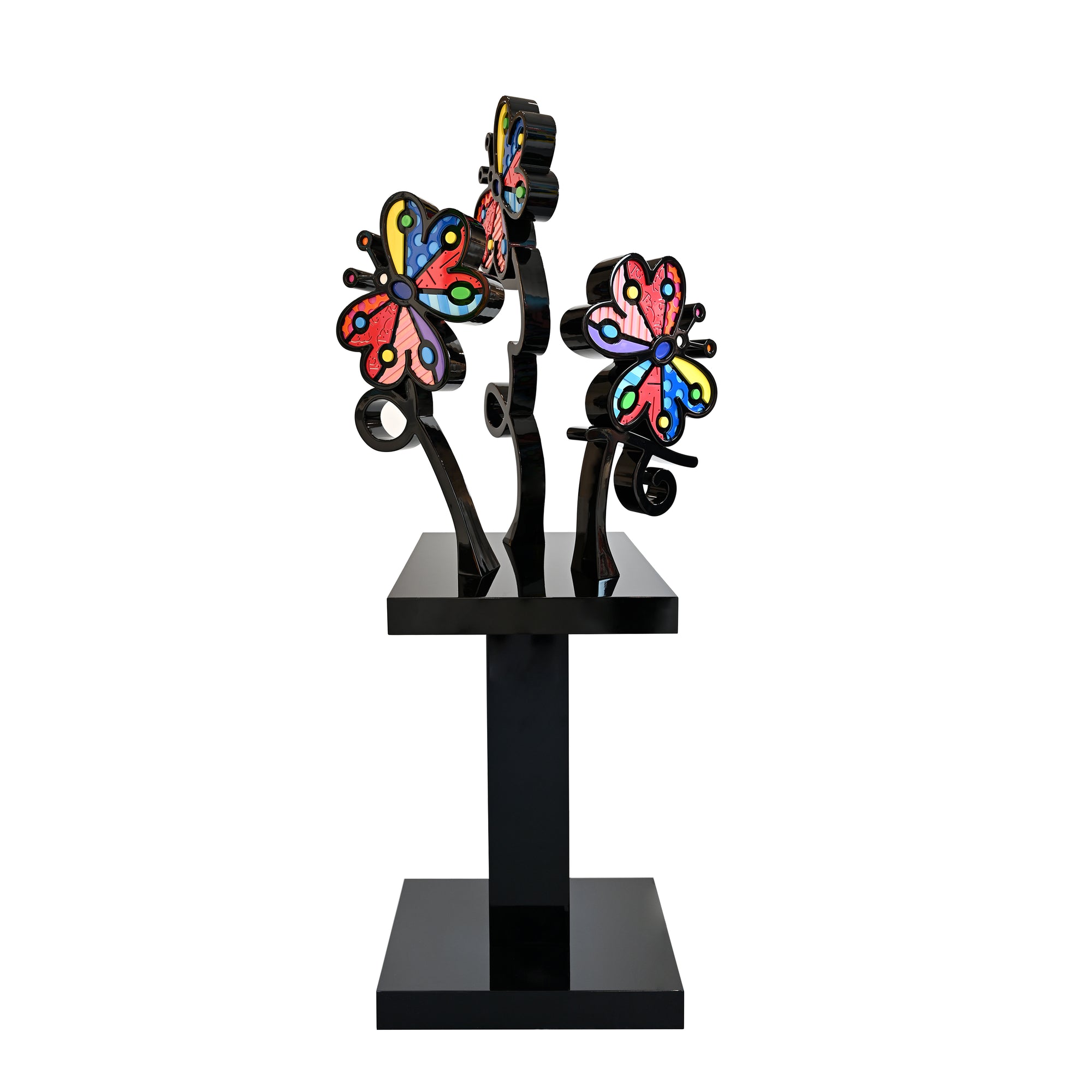 3 Butterflies Fine Art Sculpture – Limited Edition Hand Signed by
