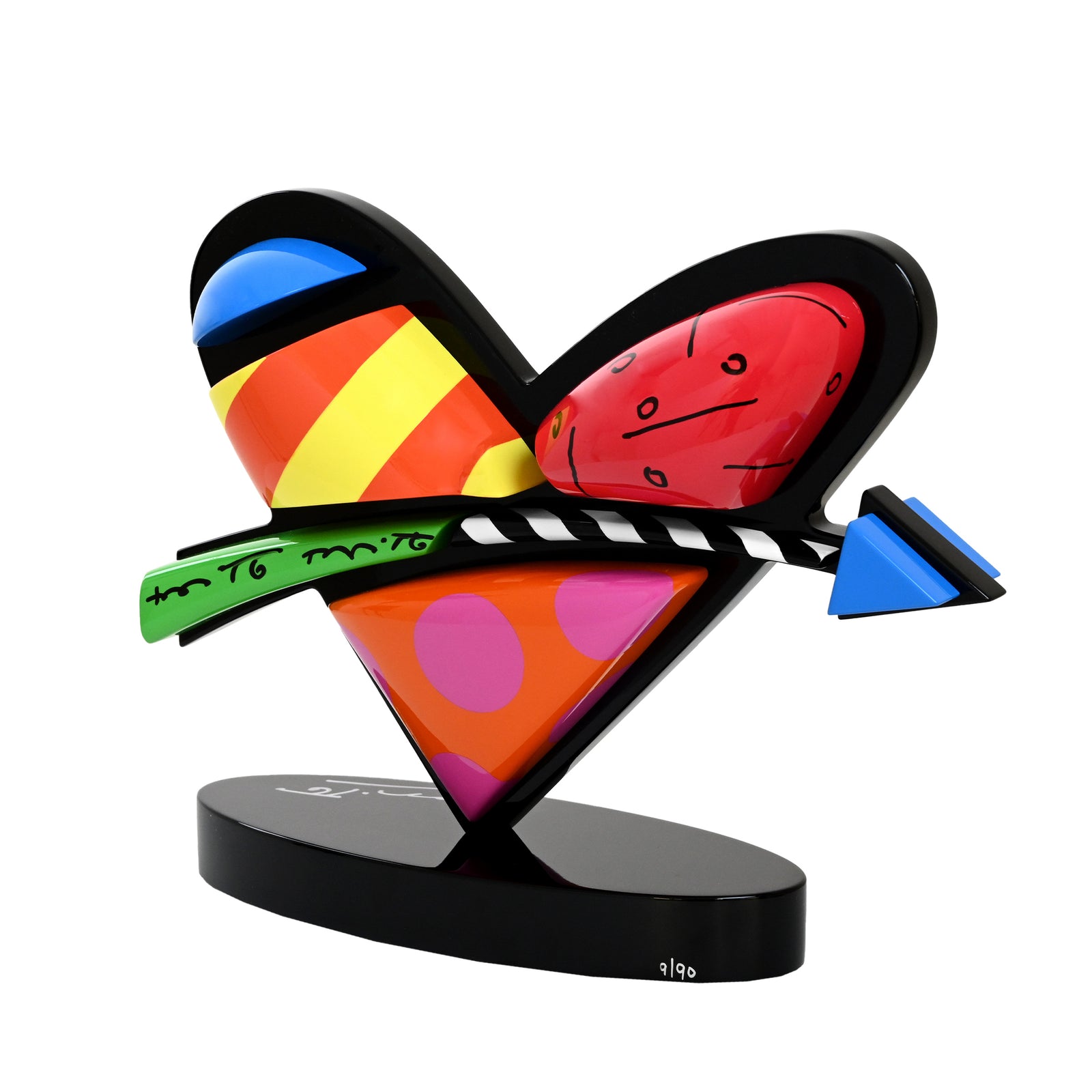 Heart With Arrow - Limited Edition Sculpture