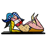 GIRL OF IPANEMA (WOOD SCULPTURE)